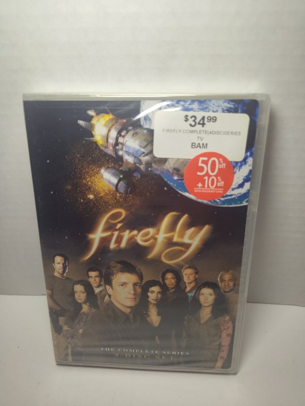 Firefly The Complete Series 4 Disc DVD Set Factory Sealed Joss Whedon 2002